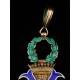 Spain. Order of Civil Merit, Commander Category. Enameled Silver.