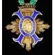 Spain. Order of Civil Merit, Commander Category. Enameled Silver.