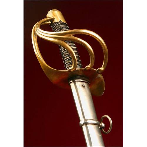 XIII Curassier Cavalry Sword, France (Klingenthal), 1813.