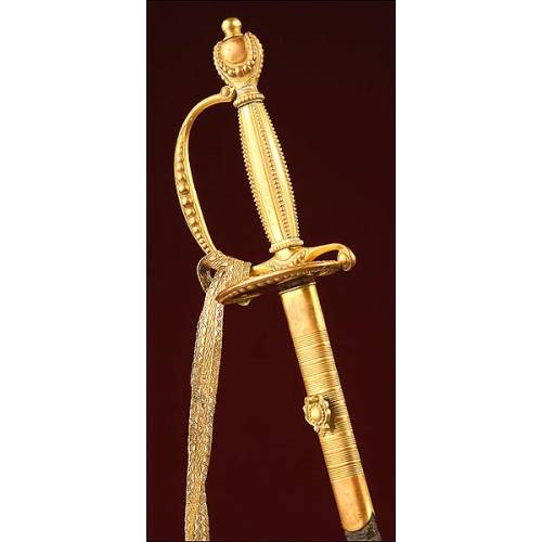 British Diplomat's rapier, Late XIX Century.