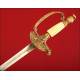 Beautiful French Officer's Sword, Restoration Era.