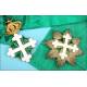 Italy. Order of Saint Maurice and Lazarus. In gold. Case