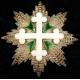 Italy. Order of Saint Maurice and Lazarus. In gold. Case