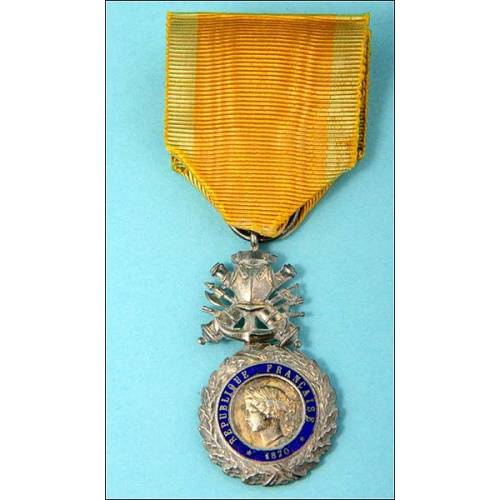 France. Military medal. Courage and discipline, 1870