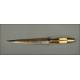 Elegant Antique Spanish Knife, mid 19th century. With bone and brass handles.