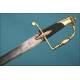 Light cavalry officer's saber. National Guard. France. 1799-1804