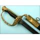 French naval officer's saber. Model 1853.