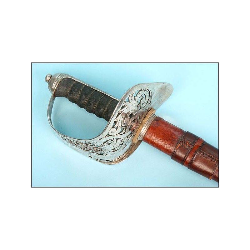 Espada para ofical de Infantería británica. Modelo 1895