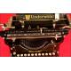 Beautiful Underwood Typewriter No. 3, 1912. Working