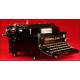 Attractive Continental Silenta Typewriter, 1934. In Perfect Working Condition.