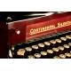 Attractive Continental Silenta Typewriter, 1934. In Perfect Working Condition.