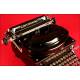 Attractive Continental Silenta Typewriter, 1934. In Perfect Working Condition.