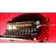 Attractive Continental Silenta Typewriter, 1934. In Perfect Working Condition.