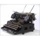 Antique German Stoewer Elite Typewriter. Year 1925, Well Preserved and Working.