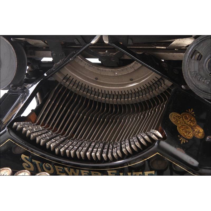 Antigua Máquina de Escribir Alemana Stoewer Elite. Año 1925, Bien  Conservada y Funcionando