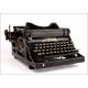 Beautiful Ideal A Typewriter, Antique and Well Preserved. Germany, Circa 1906