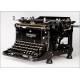 Continental Standard Typewriter in Perfect Condition. Germany, 1937