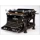 Continental Standard Typewriter in Perfect Condition. Germany, 1937