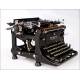 Continental Standard Typewriter in Perfect Condition. Germany, 1937