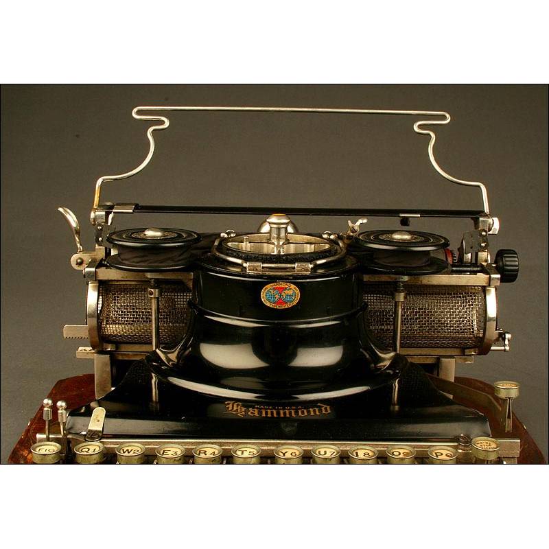 Antique Typewriter from Hammond Multiplex, USA, 1915 for sale at Pamono