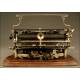 Antique Hammond Multiplex Typewriter, Year 1913.