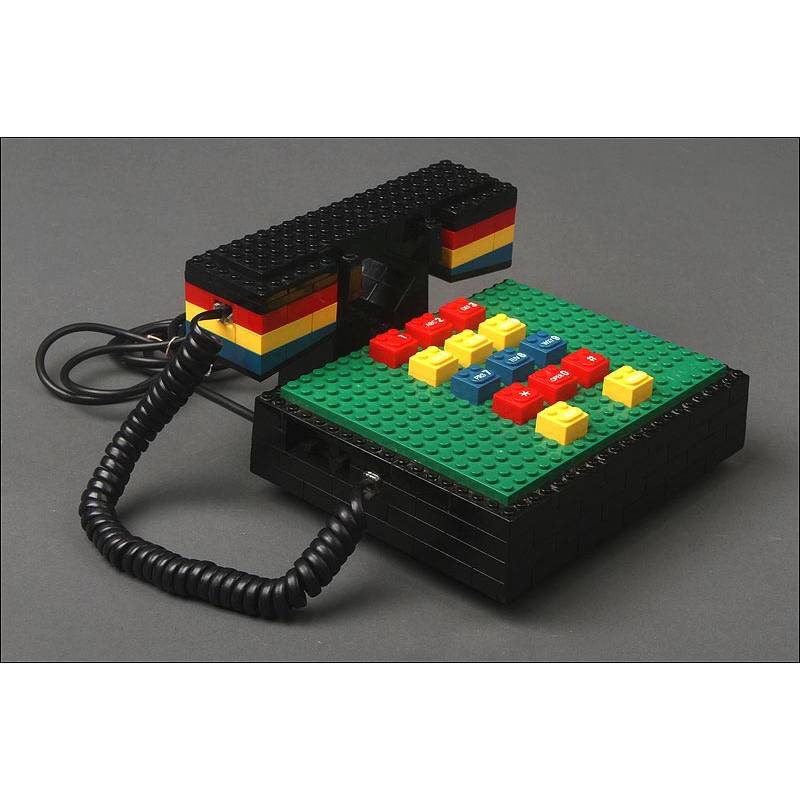 German Lego Phone Manufactured in 1989. Well Preserved and