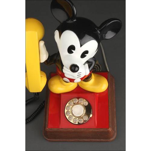 The Mickey Mouse 2024 Phone Vintage 1976 by American Telecommunications Corporation