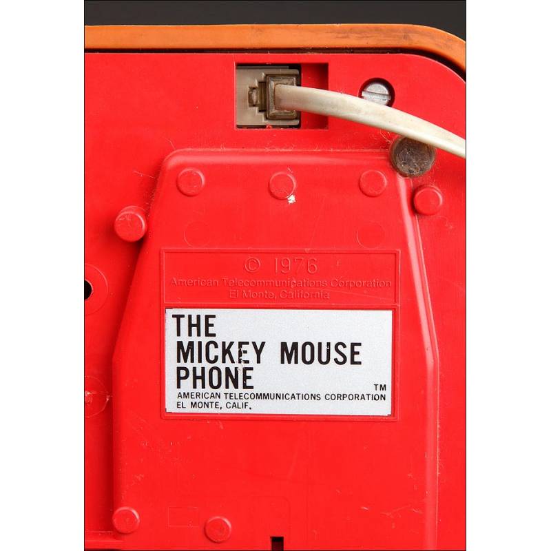 The Mickey Mouse Phone Vintage 1976 by American online Telecommunications Corporation