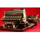 Nice Imperial Typewriter Model D, 1919. With Interchangeable Keyboard. Working