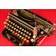 Nice Imperial Typewriter Model D, 1919. With Interchangeable Keyboard. Working