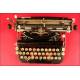 Nice Imperial Typewriter Model D, 1919. With Interchangeable Keyboard. Working