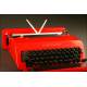 Beautiful Olivetti Valentine Typewriter from 1969. In Perfect Condition and Working Fine.