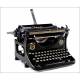 Beautiful Ideal C Typewriter from the 30's of the 20th Century.