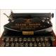 Elegant Working Klein Adler Typewriter. Germany, 1920s