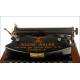 Elegant Working Klein Adler Typewriter. Germany, 1920s