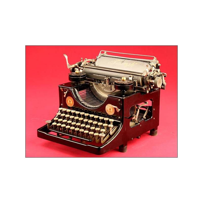 Máquina de Escribir Italiana Olivetti Valentine de 1969. Bien Conservada y  en Perfecto Funcionamiento