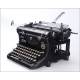 Beautiful Antique Ideal C typewriter in working order. Germany, Circa 1919