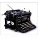 Beautiful Antique Ideal C typewriter in working order. Germany, Circa 1919