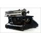 Beautiful Antique Smith Premier No. 10 Typewriter in working order. USA, 1906