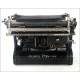 Beautiful Antique Smith Premier No. 10 Typewriter in working order. USA, 1906