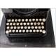 Beautiful Antique Orga Privat Typewriter with Original Cover. Germany, Circa 1923