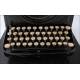 Beautiful Antique Orga Privat Typewriter with Original Cover. Germany, Circa 1923