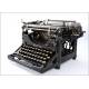 Antique Underwood Typewriter No. 5 with Spanish keyboard. United States, Circa 1920