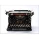 Antique Underwood Typewriter No. 5 with Spanish keyboard. United States, Circa 1920