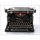 Antique Underwood Typewriter No. 5 with Spanish keyboard. United States, Circa 1920