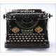 Magnificent Antique Stoewer Record 5 Typewriter. Germany, 1921.