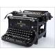 Antique Continental Standard Typewriter Very Well Preserved. Germany, 1934