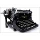 Antique Continental Standard Typewriter Very Well Preserved. Germany, 1934