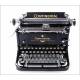 Antique Continental Standard Typewriter Very Well Preserved. Germany, 1934