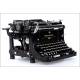 Antique Continental Standard Typewriter Very Well Preserved. Germany, 1934